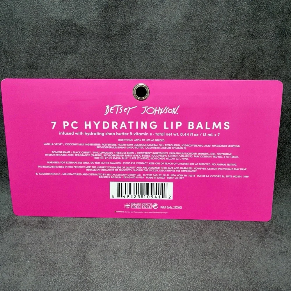 Betsey Johnson lemonade each 13ml